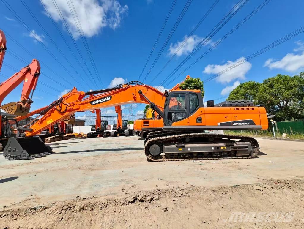 Doosan DX 380 LC Vikšriniai ekskavatoriai