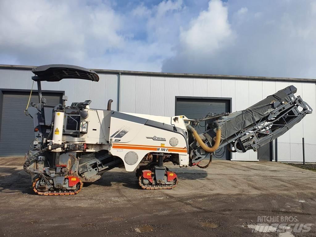 Wirtgen W100F Asfalto šalto frezavimo technika