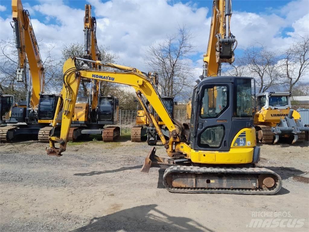 Komatsu PC55MR-3 Mini ekskavatoriai < 7 t