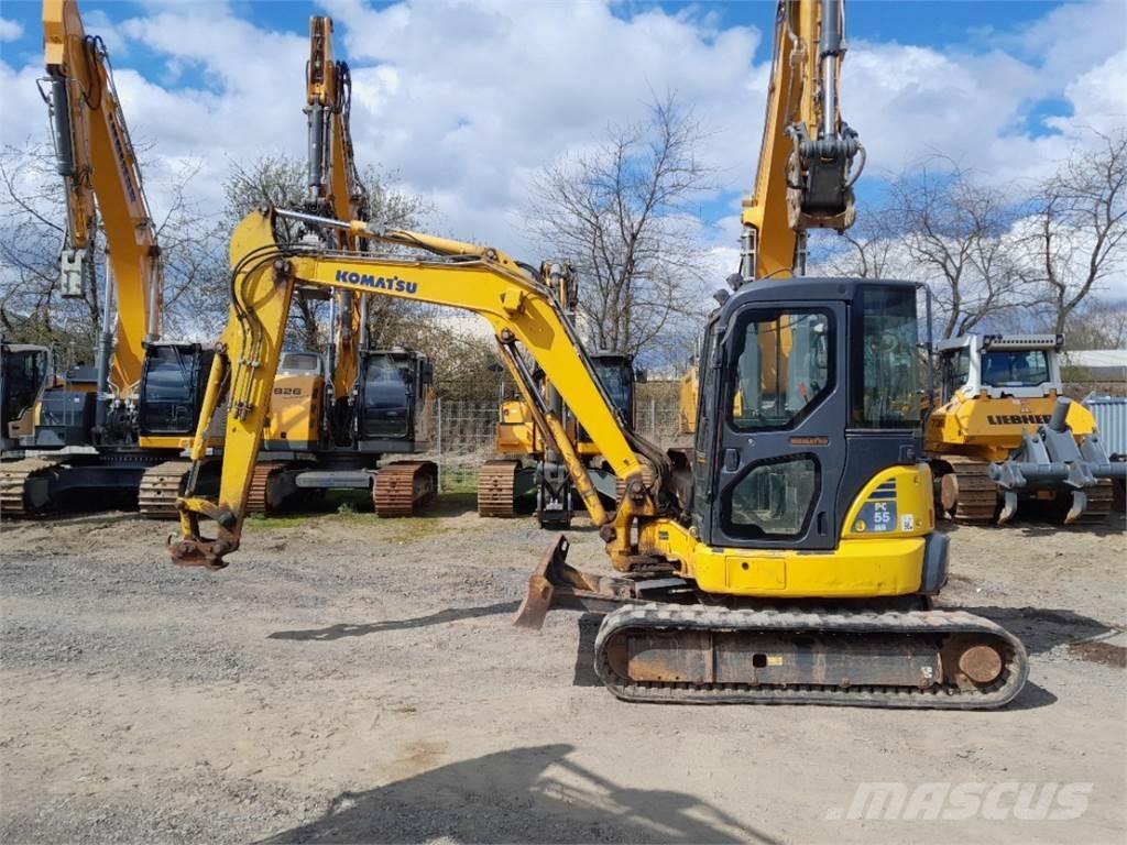 Komatsu PC55MR-3 Mini ekskavatoriai < 7 t