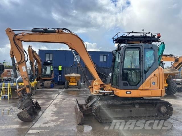 CASE CX80C Vidutinės galios ekskavatoriai 7-12 t