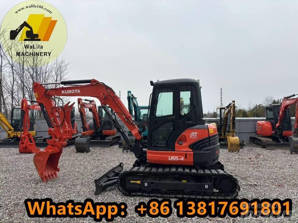 Kubota U 55 Mini ekskavatoriai < 7 t