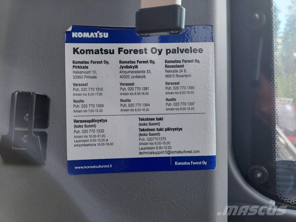 Komatsu 901 XC Miško technika (Harvesteriai)