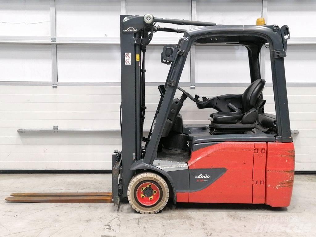 Linde E18-02 Elektriniai šakiniai krautuvai