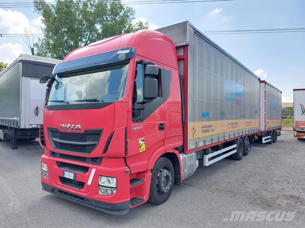 Iveco Stralis Priekabos su tentu