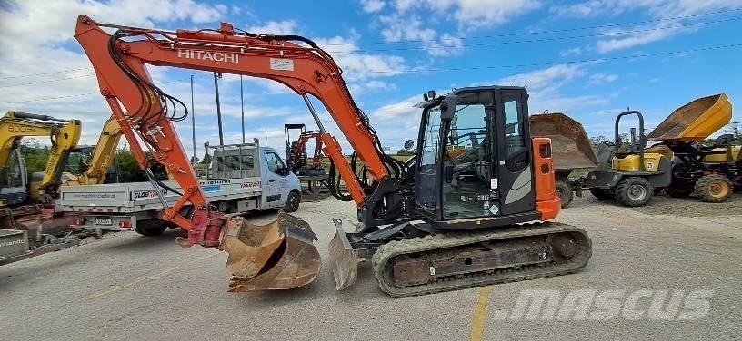 Hitachi ZX85USB-6 Vidutinės galios ekskavatoriai 7-12 t