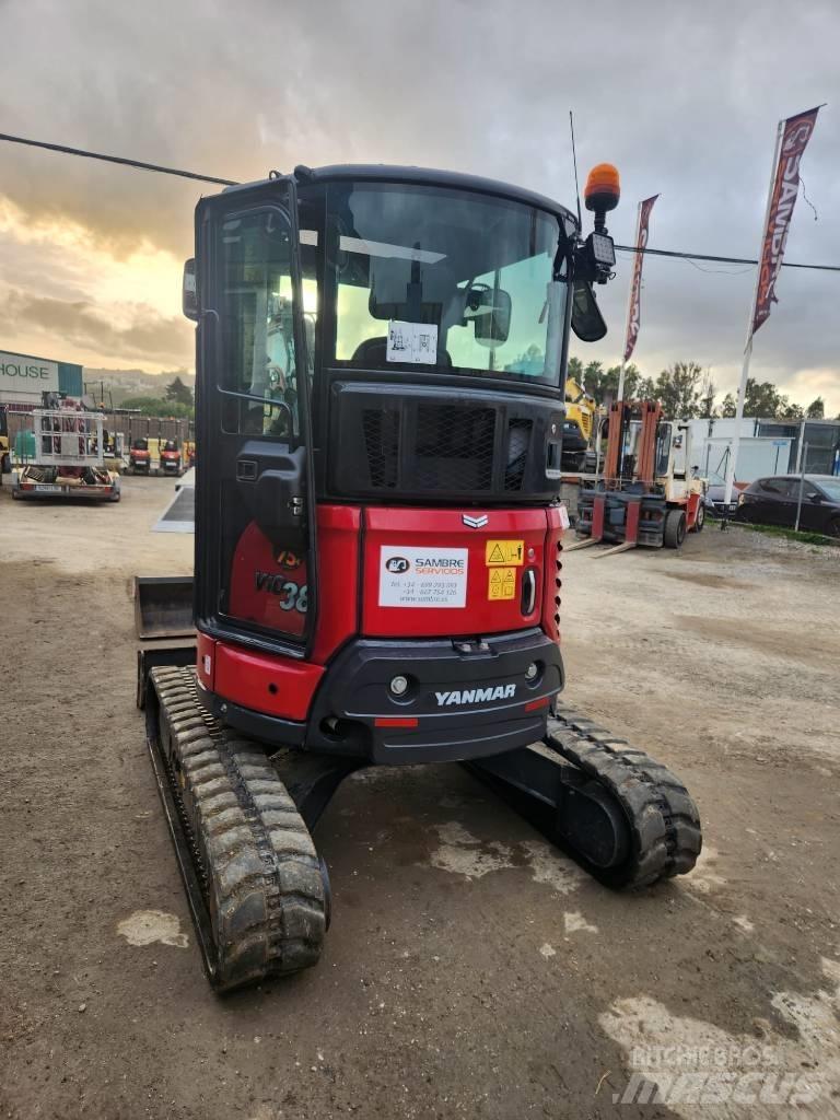 Yanmar vio38-6 Mini ekskavatoriai < 7 t