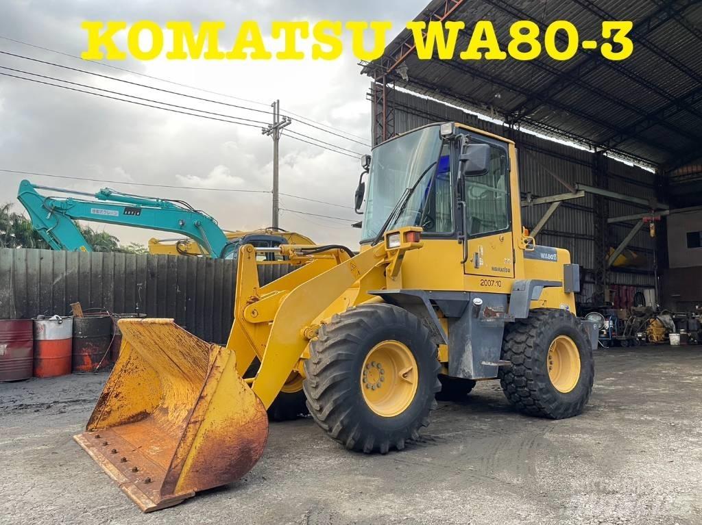 Komatsu WA80-3 Naudoti ratiniai krautuvai