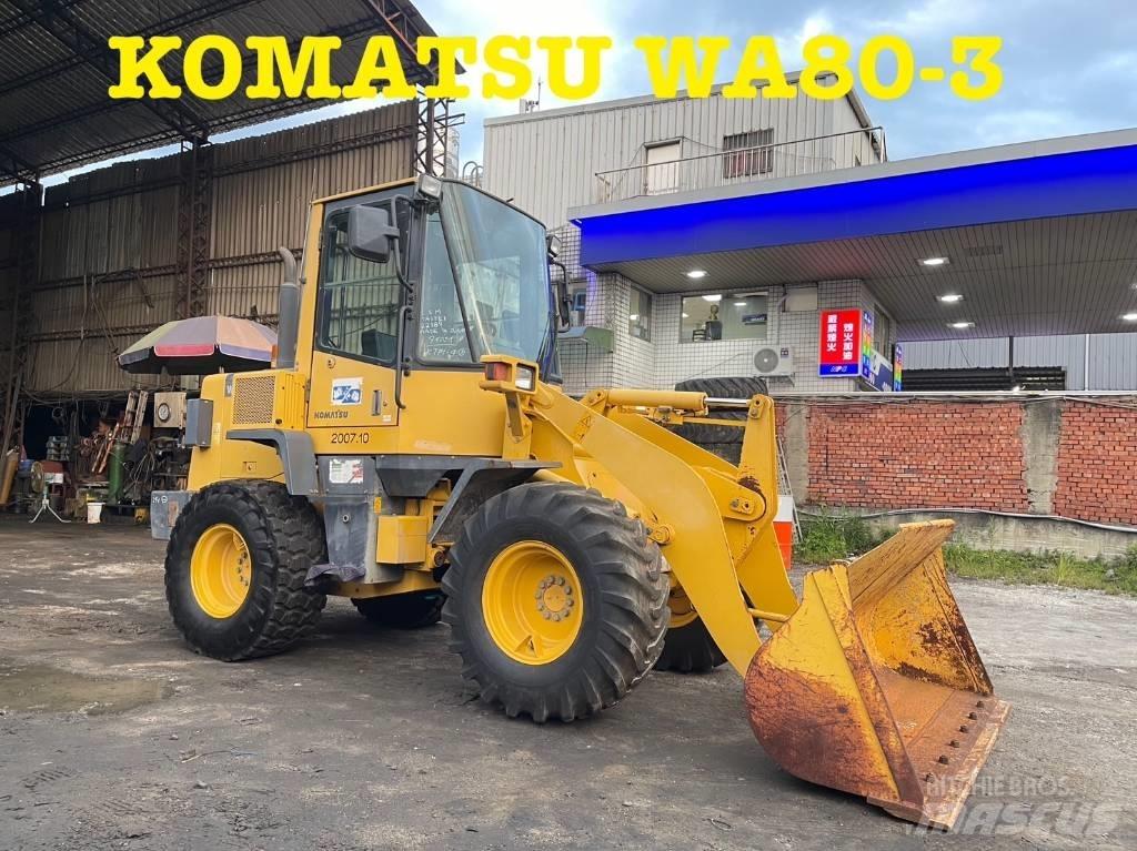 Komatsu WA80-3 Naudoti ratiniai krautuvai