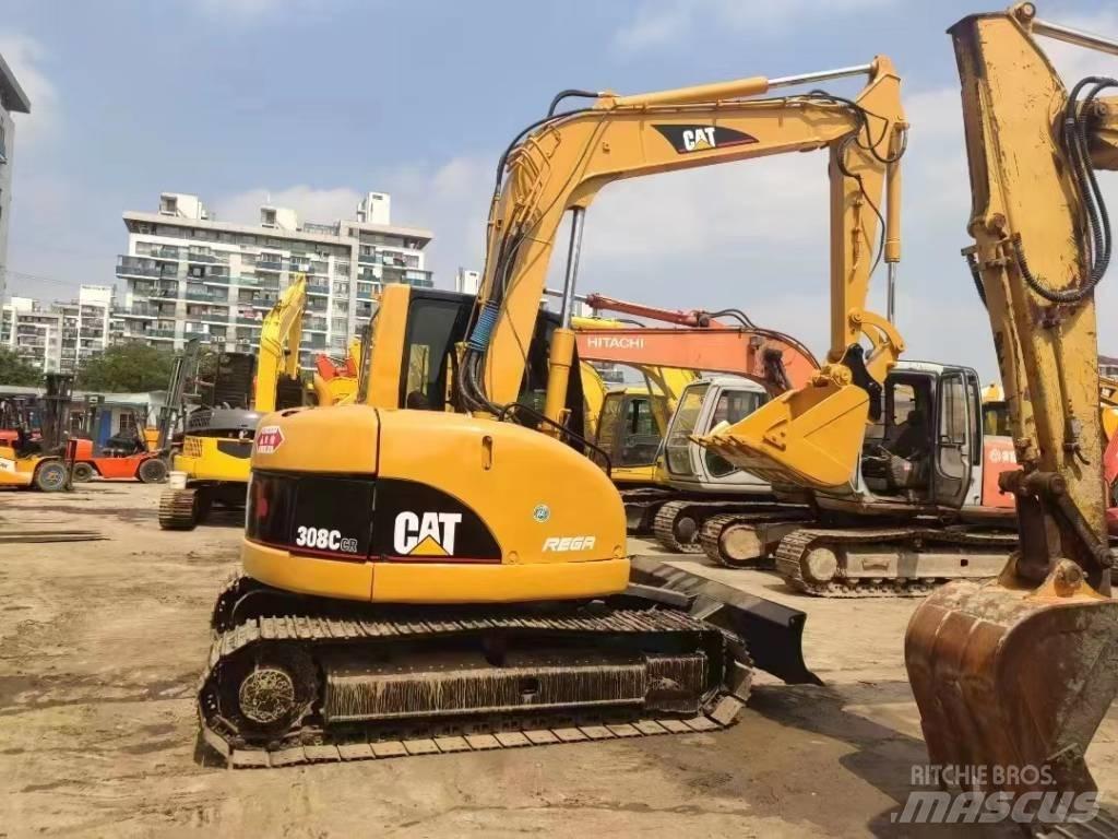 CAT 308 C Vidutinės galios ekskavatoriai 7-12 t