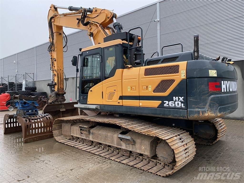 Hyundai HX260 Vikšriniai ekskavatoriai