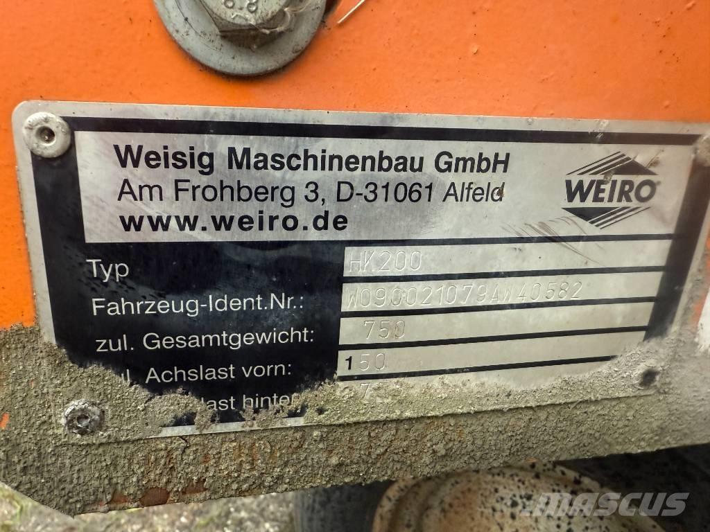 Weiro Bitumensprayer Bituminiai purkštuvai