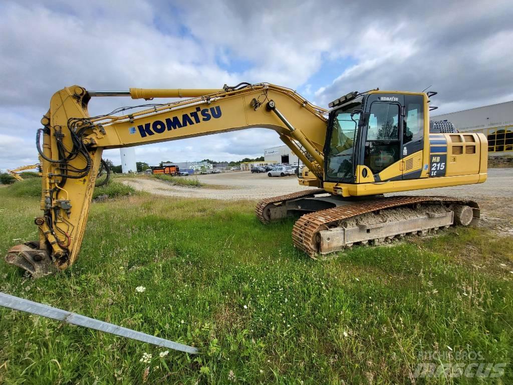 Komatsu HB215LC-2 Vikšriniai ekskavatoriai