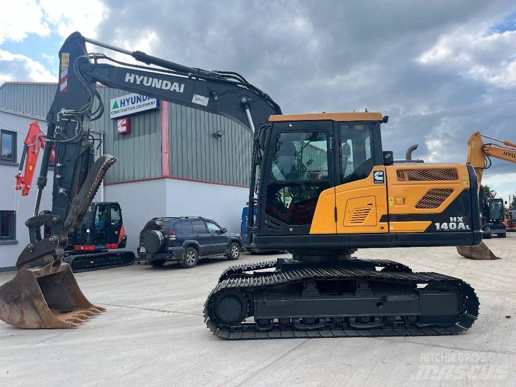 Hyundai HX 140 AL Vikšriniai ekskavatoriai
