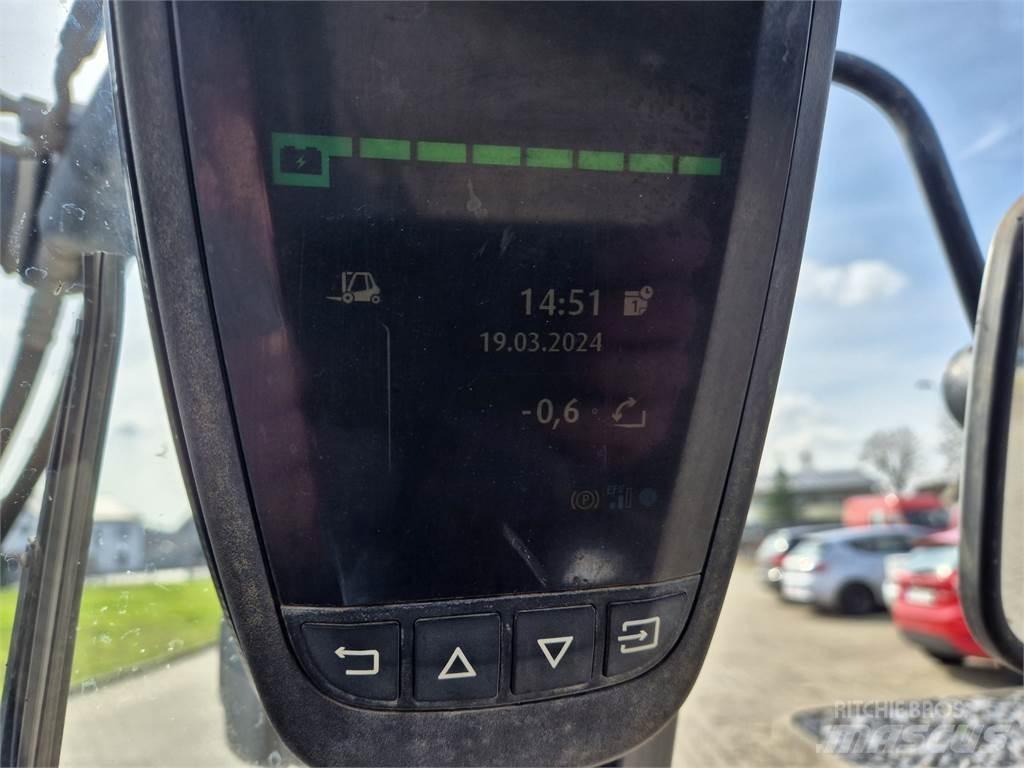 Linde E25 Elektriniai šakiniai krautuvai