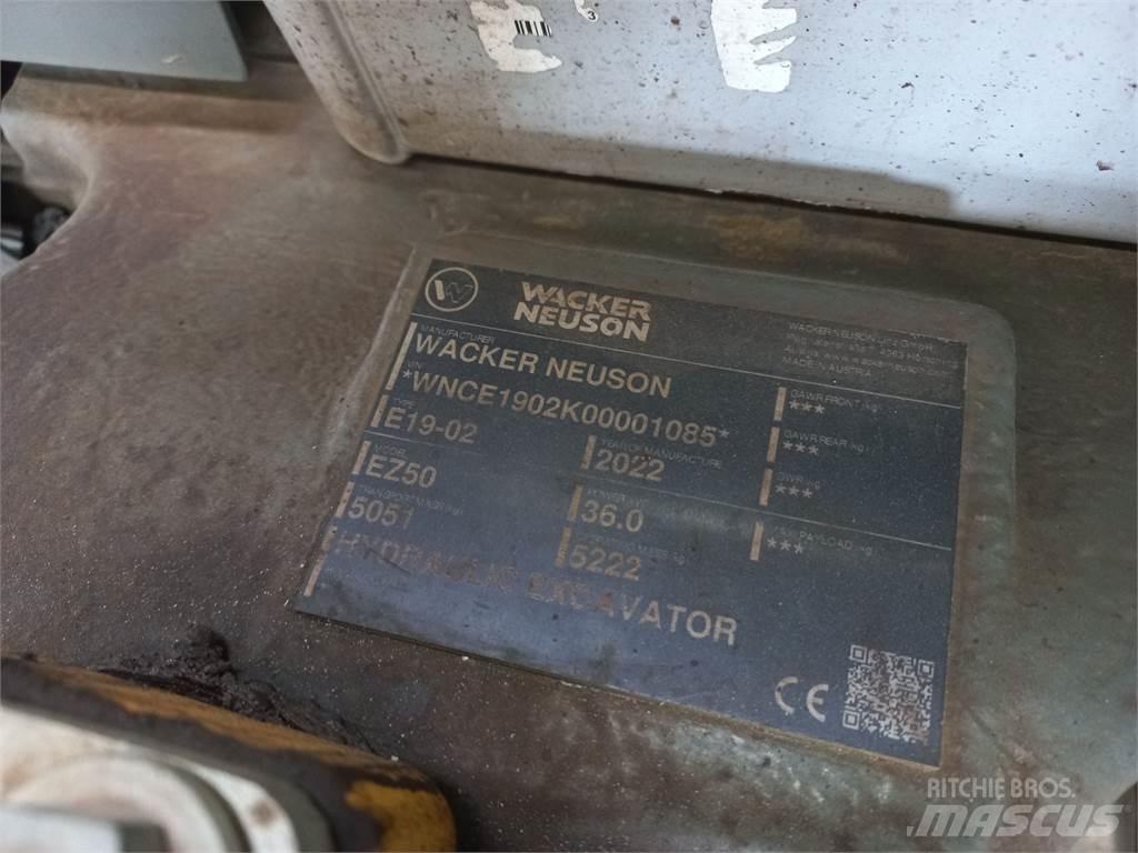 Wacker Neuson EZ50 Vikšriniai ekskavatoriai
