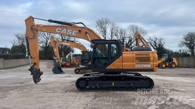 CASE CX 210E Vikšriniai ekskavatoriai