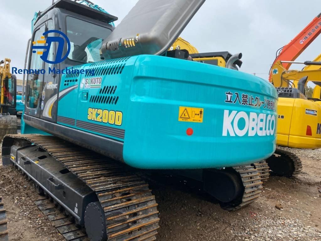 Kobelco SK 200 D Vikšriniai ekskavatoriai