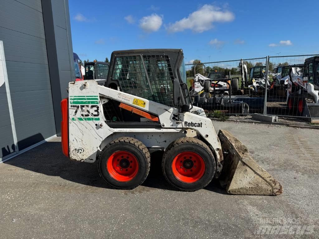 Bobcat 753 Naudoti ratiniai krautuvai