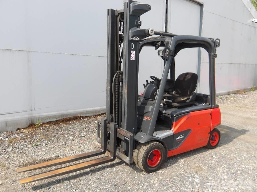 Linde E20 PL EVO Elektriniai šakiniai krautuvai