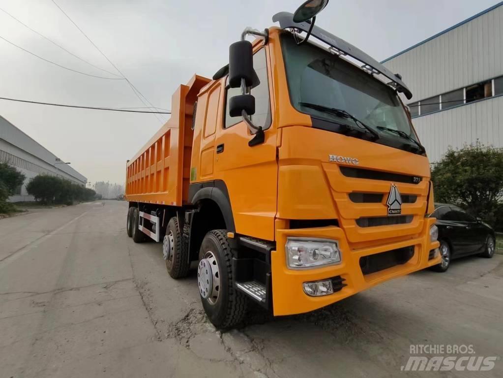 Howo 371 8x4 Savivarčių priekabų vilkikai