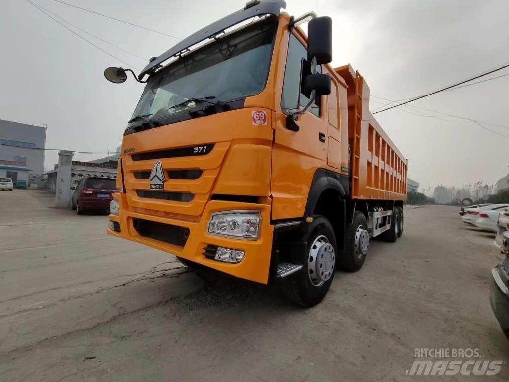 Howo 371 8x4 Savivarčių priekabų vilkikai