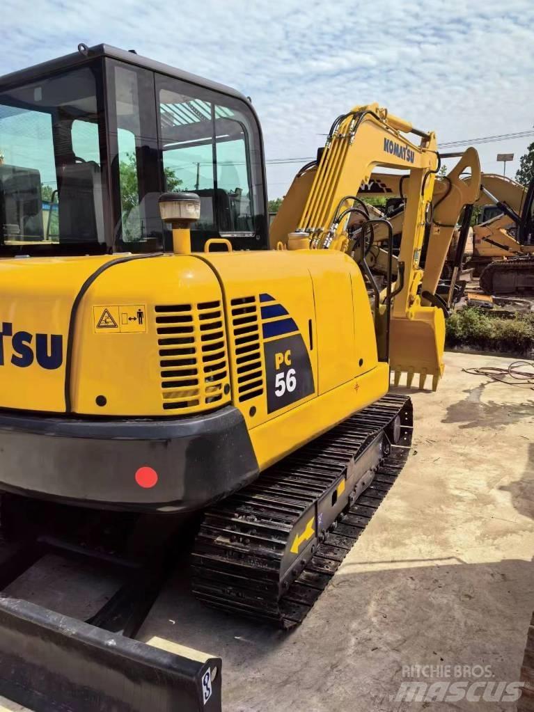 Komatsu PC56 Mini ekskavatoriai < 7 t