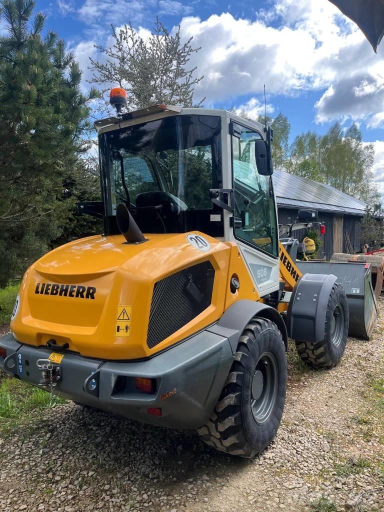 Liebherr L 508 Naudoti ratiniai krautuvai
