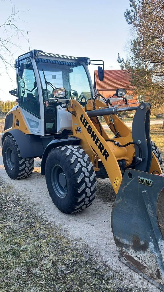 Liebherr L 508 Naudoti ratiniai krautuvai