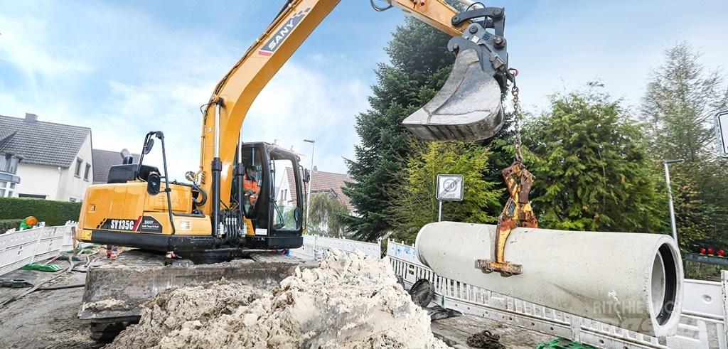 Sany SY135C Vikšriniai ekskavatoriai