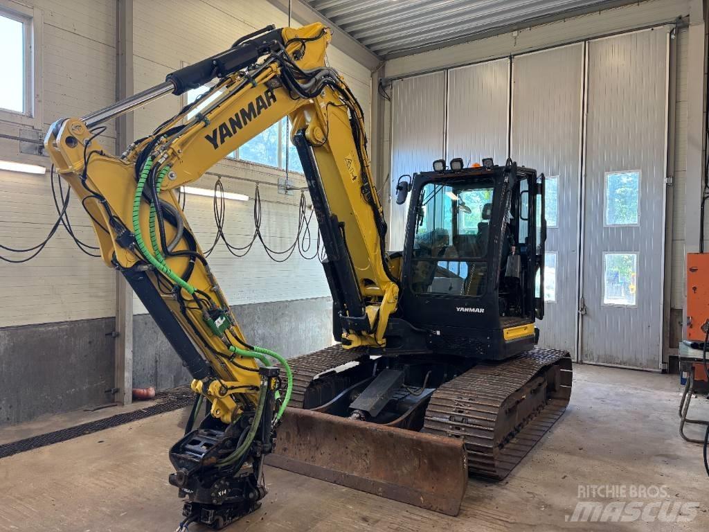 Yanmar SV 100 Vidutinės galios ekskavatoriai 7-12 t