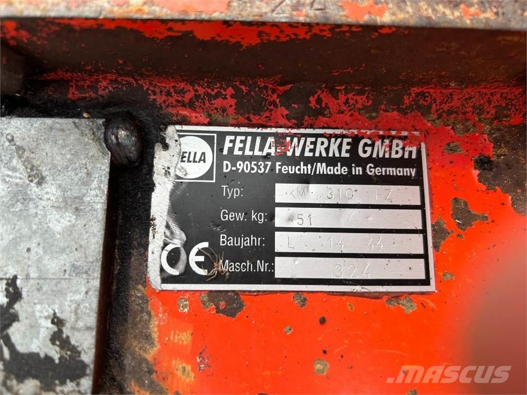 Fella KM 310 FC Formuojančios žoliapjovės