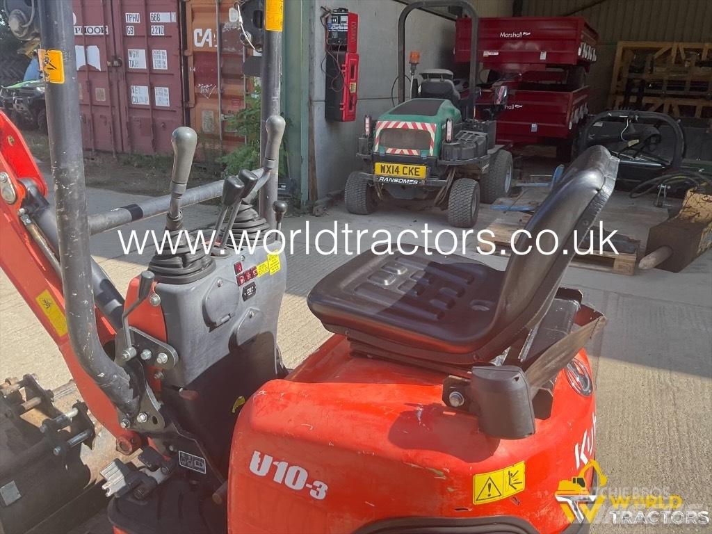 Kubota U 10-3 Mini ekskavatoriai < 7 t