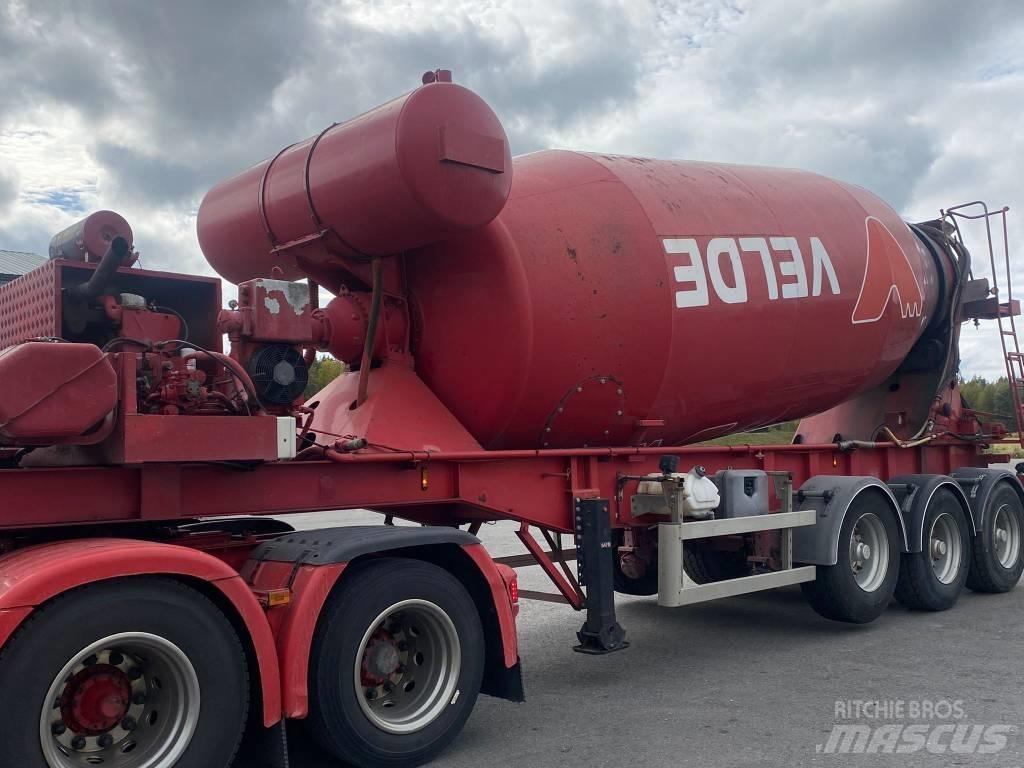 Bodex Betonikärry Kitos puspriekabės