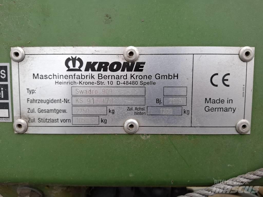 Krone Swadro 900 Pradalges formuojantys padargai