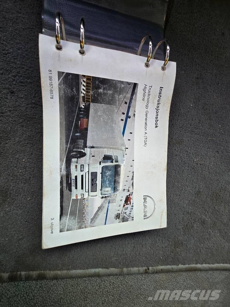 MAN TGA 26.413 Savivarčių priekabų vilkikai