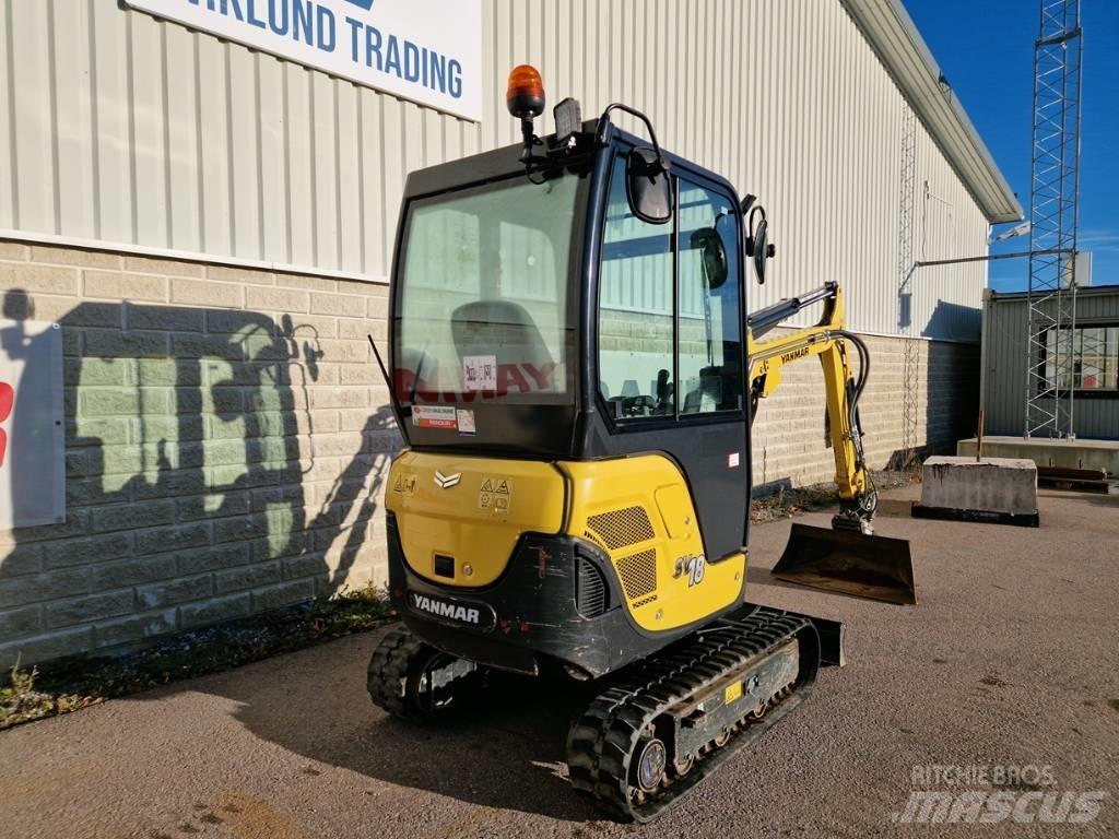 Yanmar SV 18 Mini ekskavatoriai < 7 t