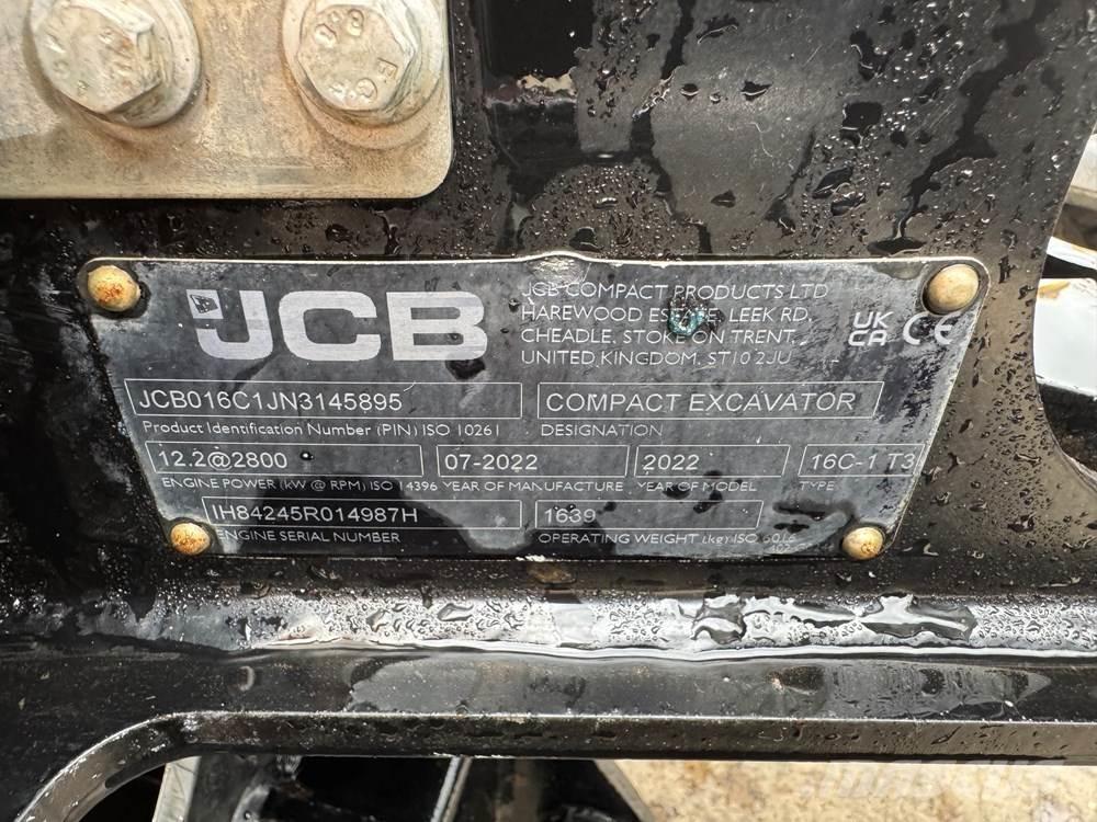 JCB 16C-1 Mini ekskavatoriai < 7 t