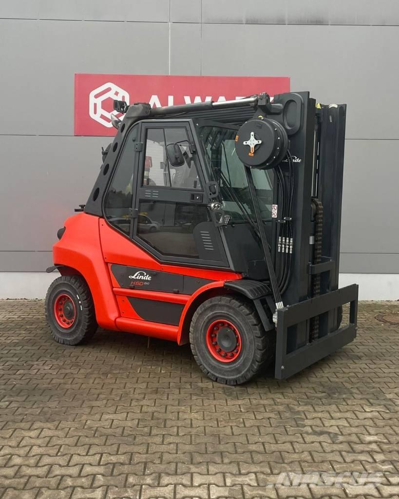 Linde H60T LPG (dujiniai) krautuvai