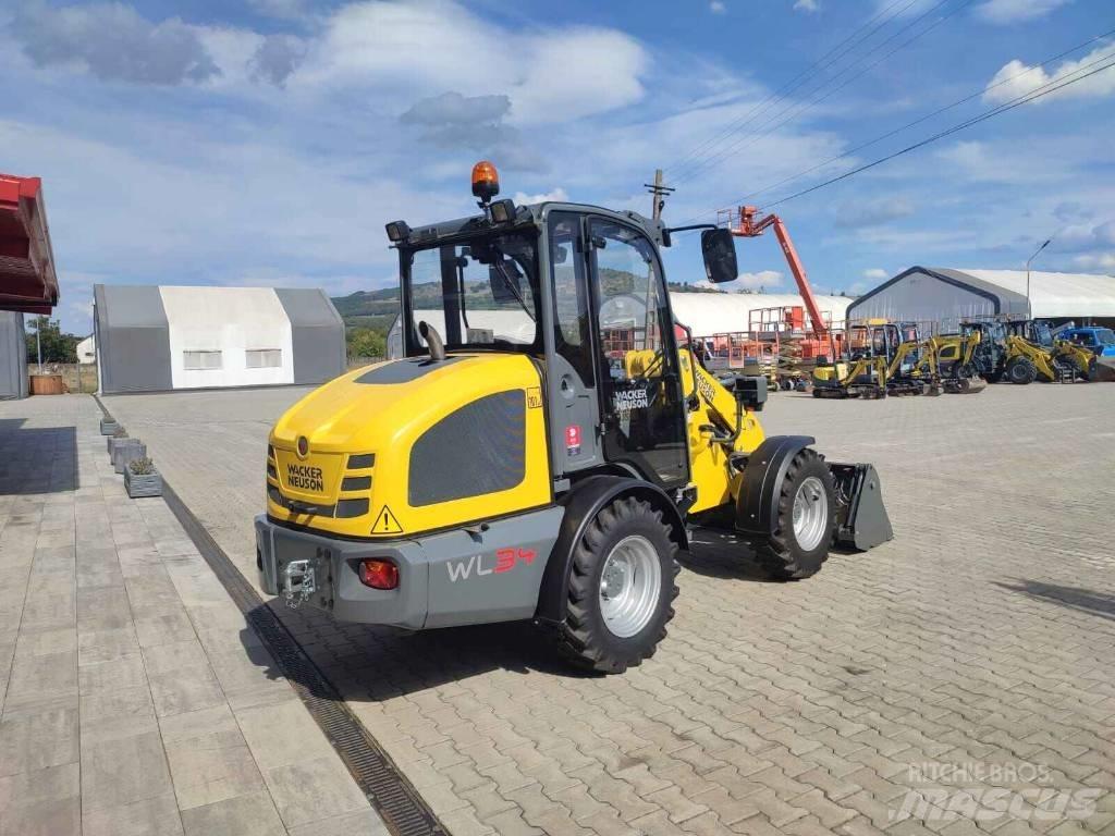 Wacker Neuson WL 34 Naudoti ratiniai krautuvai
