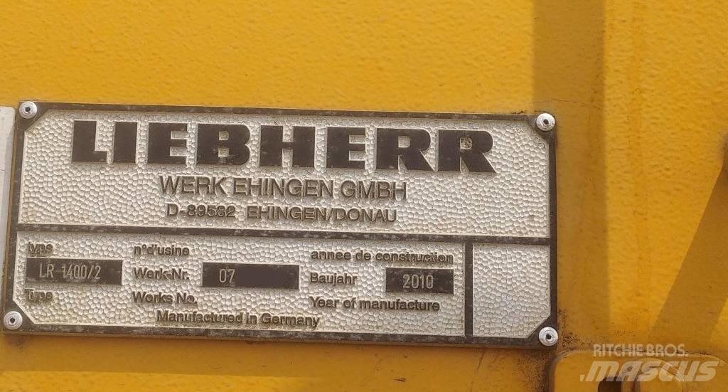 Liebherr LR 1400-2 Vikšriniai kranai