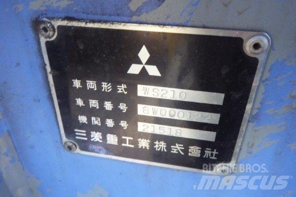 Mitsubishi WS210 Naudoti ratiniai krautuvai
