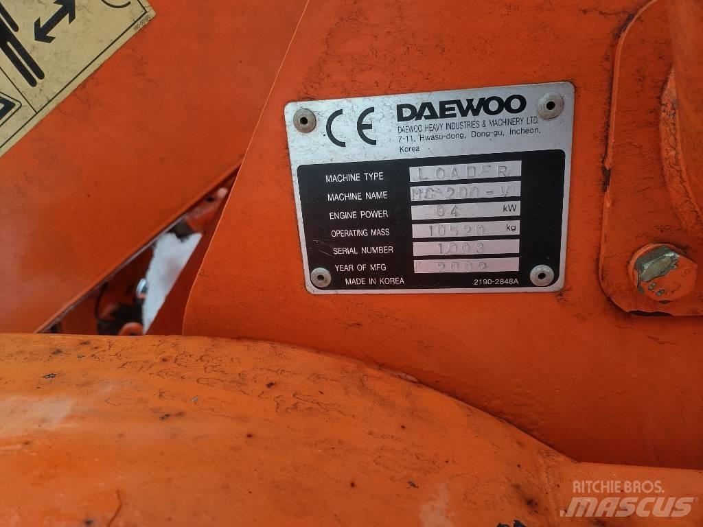 Daewoo 200-V Mega Naudoti ratiniai krautuvai