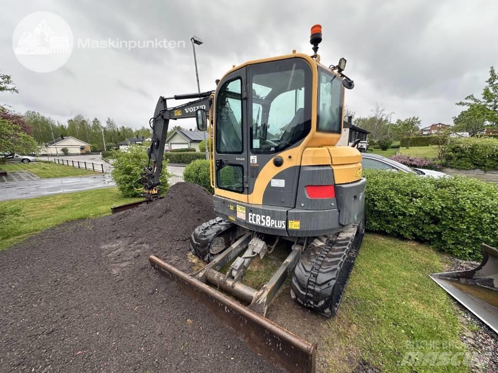 Volvo ECR 58 Mini ekskavatoriai < 7 t