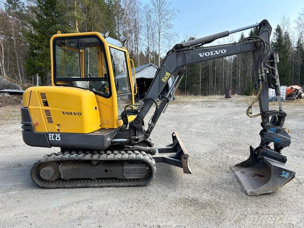 Volvo EC 25 Mini ekskavatoriai < 7 t