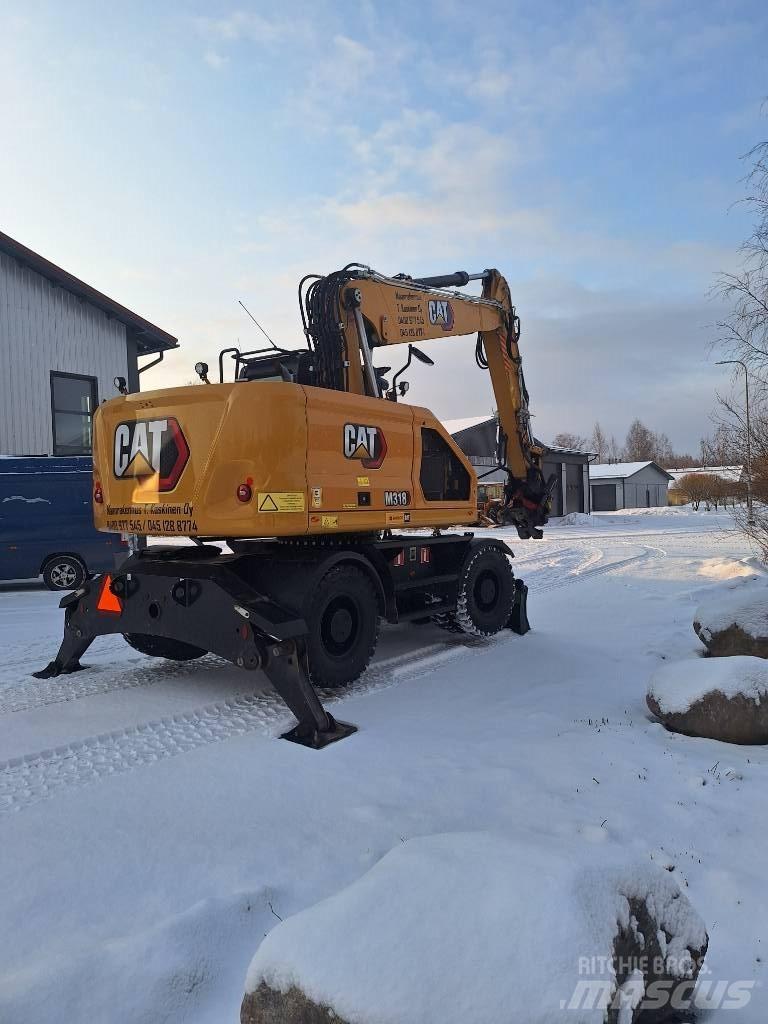 CAT M 318 Ratiniai ekskavatoriai