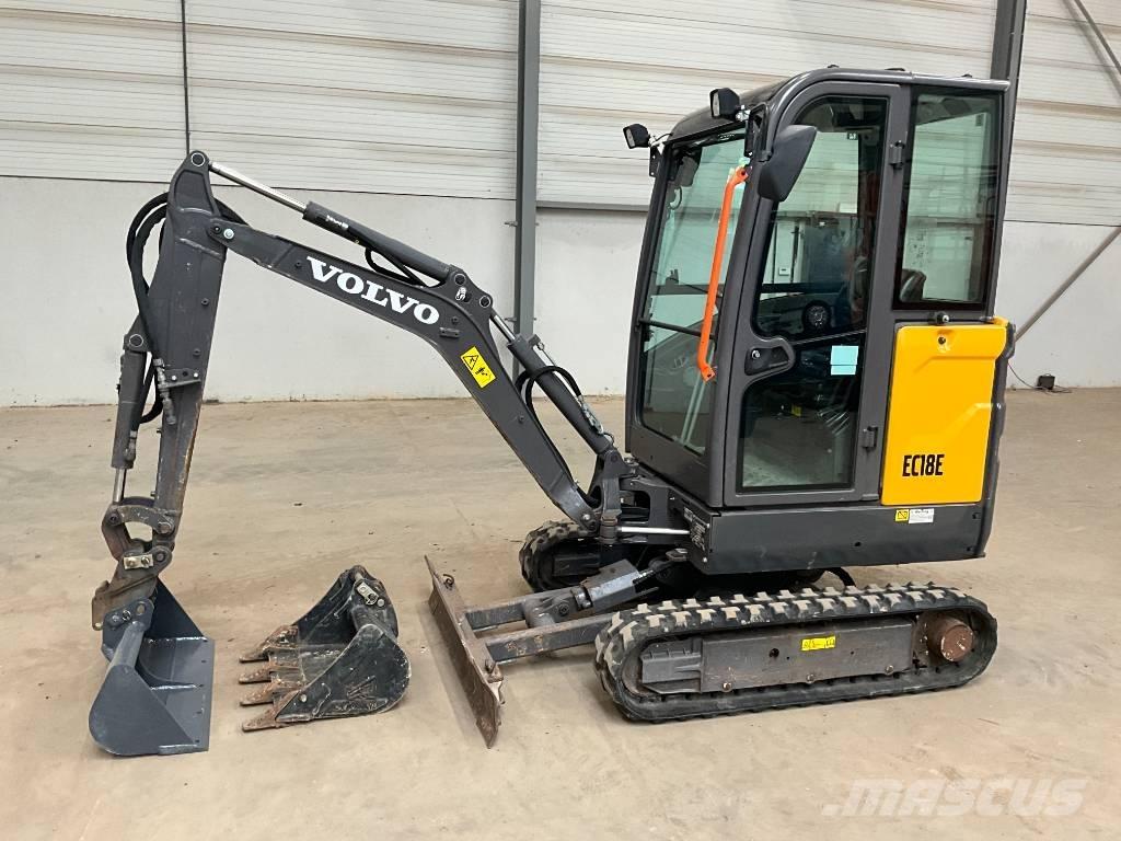 Volvo EC 18 E Mini ekskavatoriai < 7 t