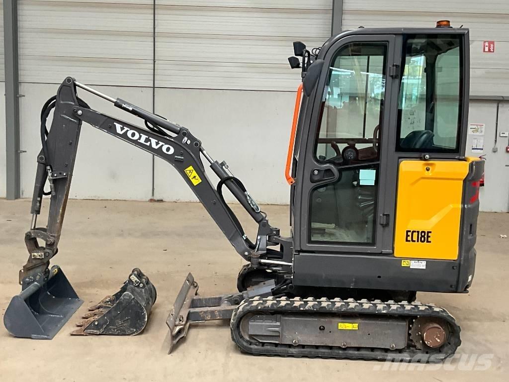 Volvo EC 18 E Mini ekskavatoriai < 7 t