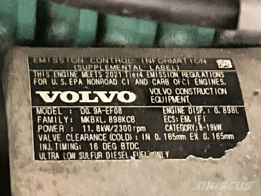 Volvo EC 18 E Mini ekskavatoriai < 7 t