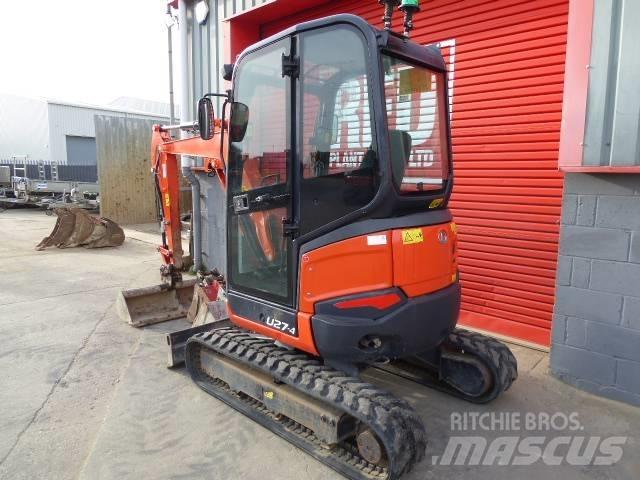 Kubota U 27-4 Mini ekskavatoriai < 7 t